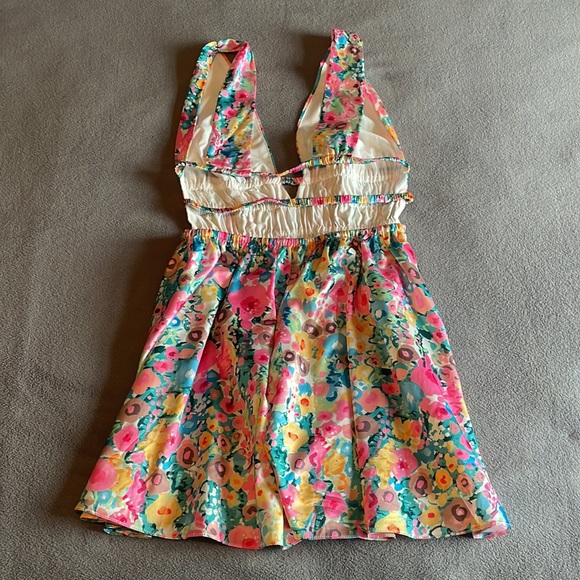 Genovia floral mini dress - Picture 4 of 11